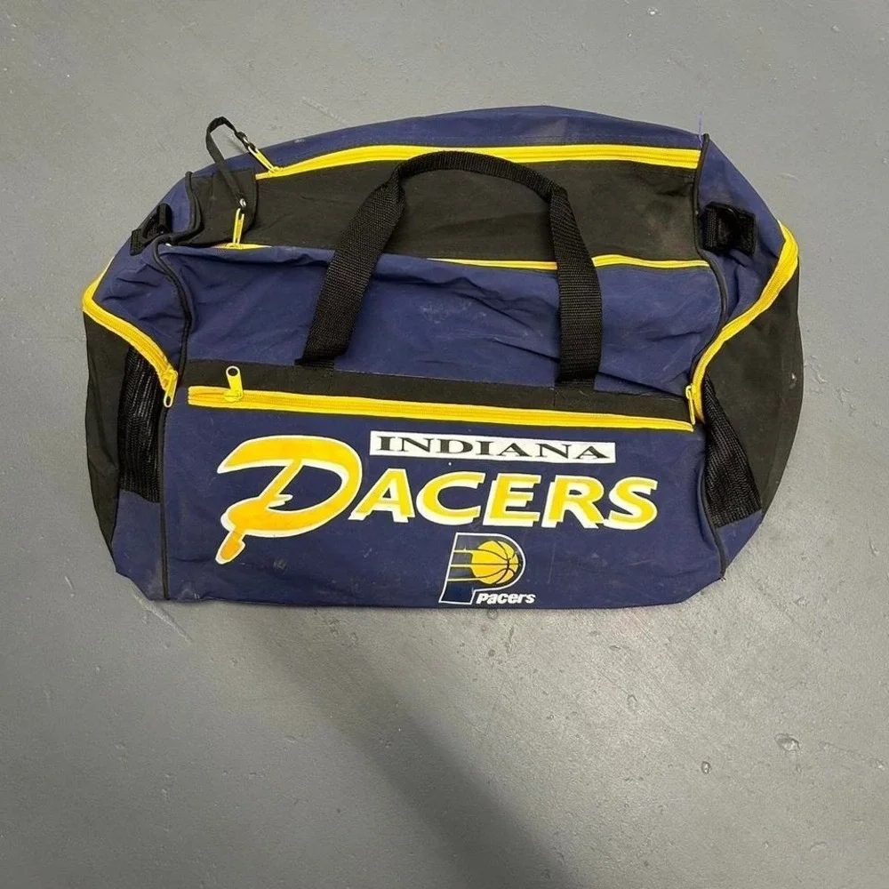 Vintage 90s Indiana Pacers duffle bag